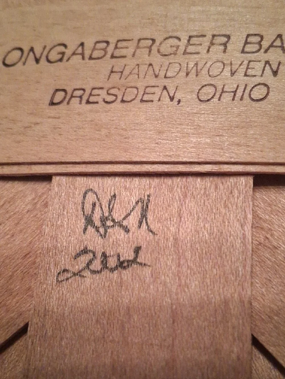Longaberger close up